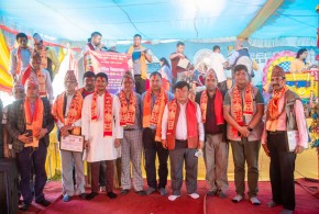 धादिङका चार वटा गाउँपालिकाले नरसिंहधाम मन्दिरलाई हरेक वर्ष आर्थीक सहयोग गर्ने,त्रिपुरासुन्दरीकाे ५० लाख